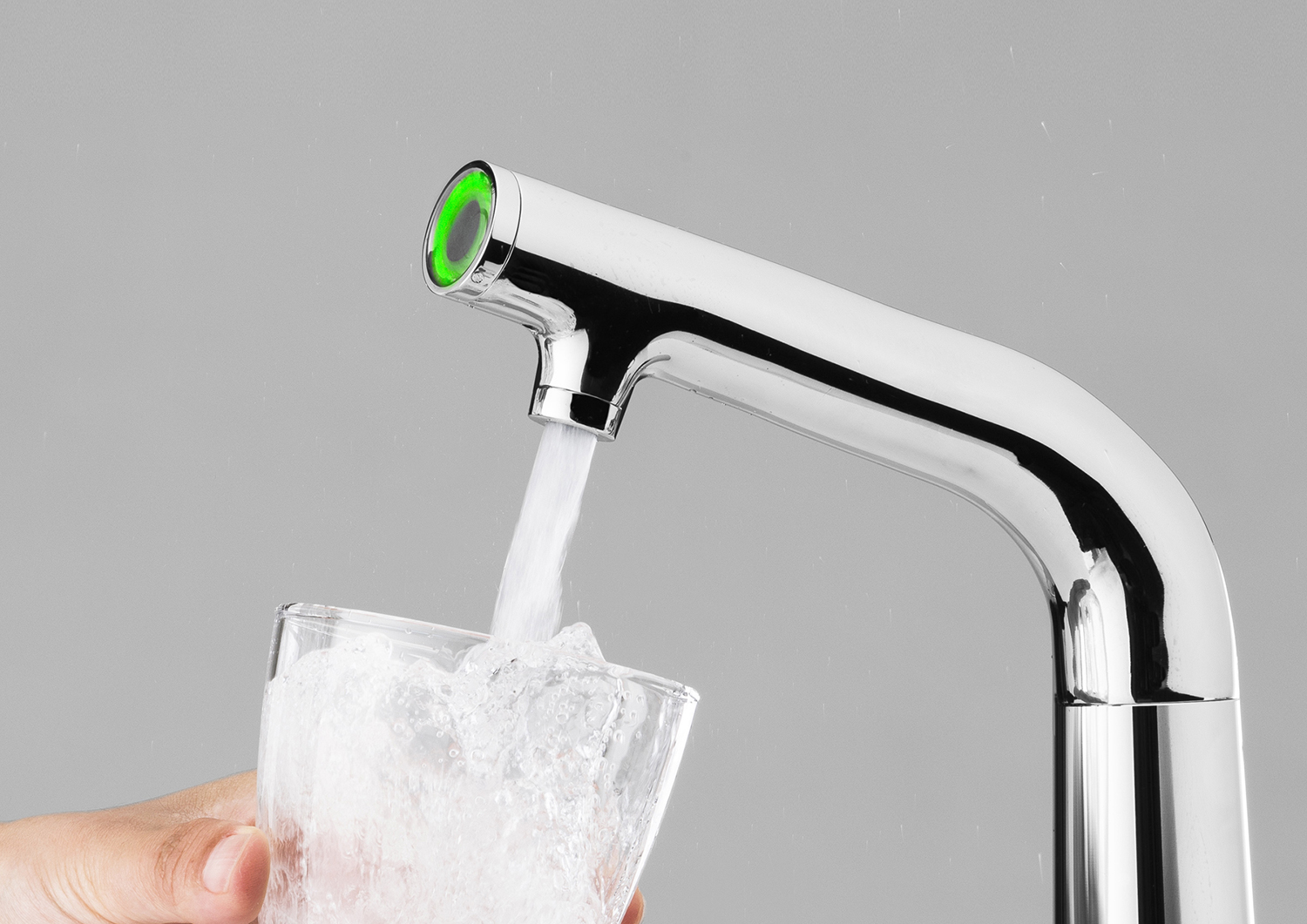 飲み頃センサー付き浄水器専用水栓