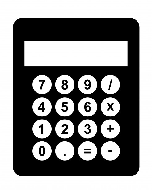 calculator-black-clipart