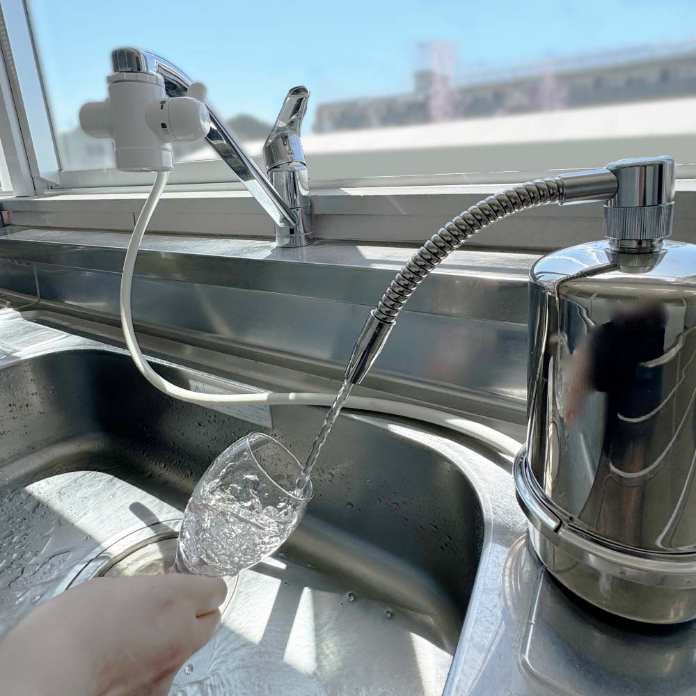 浄水器を取り付けできる水栓、取り付けできない水栓について