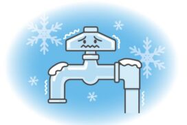 蛇口凍結のイラスト