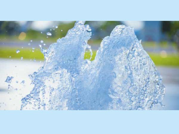 水しぶき