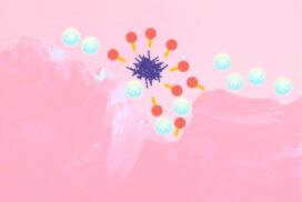 ナノバブルが毛穴の汚れを洗い流すイラスト