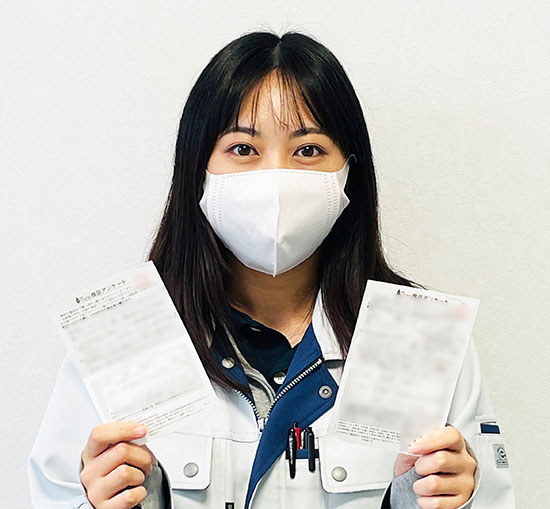 購買課Tさん抽選風景