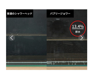 節水比較実験