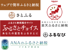 ふるさと納税サイトロゴ