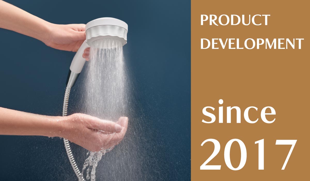 水生活製作所は2017年に初めてナノバブルシャワーヘッドを発売