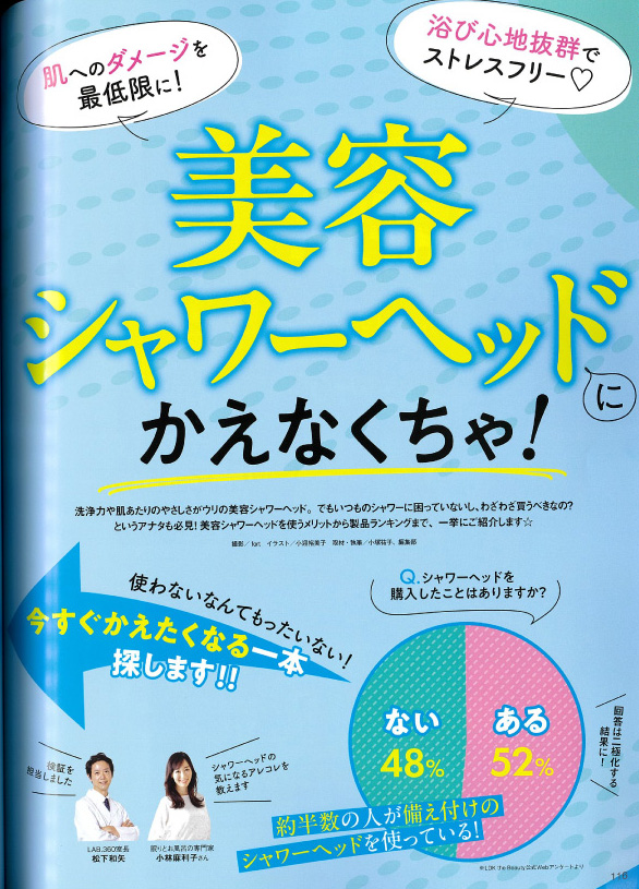 美容シャワーヘッド特集