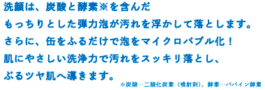 ビタミンCを含んだ濃厚な泡が、残留塩素のダメージをブロックしてお肌を守ります。おぷろボディソープ10mL（1回分）で、200L分もの残留塩素を除去できます。