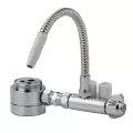 フレキ吐水口付シングルレバー分岐セット BP214FB-S_画像