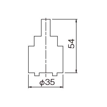 シングルレバーカートリッジ SC-LS_寸法図面
